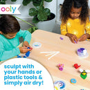 Ooly Air Dry Clay for Kids, 24 Colors Modeling Clay with 3 Shaping Tools, Play Dough Summer Craft Supplies - Creatibles by TinyTreasures Baby Boutique