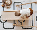LITTLE Bot Ofie Mat, Soft Baby Play mat, Reversible Foam Floor mat, 6.5 ft x 4.5 ft, Durable and Non-Toxic (Country Road, Large) by TinyTreasures Baby Boutique