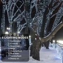 164Ft 500 LED White Christmas Lights, Waterproof 8 Twinkle with Memory Functions Christmas Tree Lights for Indoor Outdoor Christmas Tree Garden Decoration (164FT, White) by GreenHaven Gardens