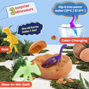 Dino Eggs Excavation Dig Kit-12 Unique Dinosaur Eggs with Educational Learning Cards -Easter Eggs STEM Science Activities - Educational Toy Gift for Kids Boys Girls Age 3+ by TinyTreasures Baby Boutique