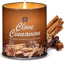 Cinnamon Fall Candles for Home Scented Natural Soy Wax Non Toxic Birthday Candle Scented Candles 40 Hours Bruning 9oz Aromatherapy Candle Gifts for Women Halloween Birthday Thanksgiving by CozyNest Decor