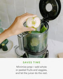 Nama J2 Cold Press Juicer – Self Feeding for Hands-Free Operation with Wide Mouth Hopper for Whole Recipe Loading, Zero Waste Masticating Juicer For More Juice, Less Pulp – Easy Cleanup & Assembly by CozyNest Decor