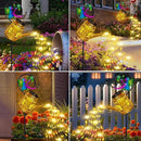 Solar Watering Can Lights Outdoor Garden Decor, Large Fairy Hanging Lantern with Shepherd Hook, Waterproof Garden Lights for Outdoor Landscape Pathway Yard, Garden Gift for Mom Grandma by GreenHaven Gardens
