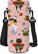 AUPET Water Bottle Bag Carrier,24oz/32oz Insulated Neoprene bottle Sling Holder Case Pouch Cover for 1000ML/750ML Bottles with Shoulder Strap for walking by TinyTreasures Baby Boutique