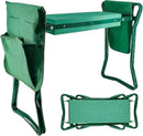 Foldable Garden Kneeler and Seat with 2 Gardening Tool Pouches Multiuse Bench with Soft Kneeling Pad,Gardening Gifts for Women Men Gardener Parent Elders Christmas by GreenHaven Gardens