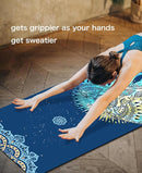 Non Slip Yoga Mat TPE Workout Mat for Men Women, Thick Workout Mat with Carrying Strap, Fitness Mats for Exercise, Yoga, Fitness, Pilates, Floor Workouts (72" x 24" x 6mm) by TinyTreasures Baby Boutique