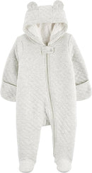 Simple Joys Kid's Pram Ivory Bear Outerwear by TinyTreasures Baby Boutique