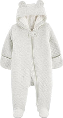 Simple Joys Kid's Pram Ivory Bear Outerwear by TinyTreasures Baby Boutique