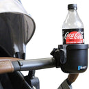 W4W Universal Stroller Cup Holder – Mega Strength Adjustable Clamp fits on Any Bike, Walker, Wheel Chair, Car – Large Adjustable Drink Holder fits Any Size Cup, Water Bottle, Can etc. by TinyTreasures Baby Boutique
