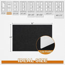 Mibao Dirt Trapper Door Mat for Indoor Outdoor, Waterproof All-Season, All-Weather Doormat, Heavy Duty Non-Slip Entrance Rug, Low Profile Absorbent Entrance Mat Carpet, 32" x 20", Black