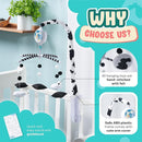 EVERLOVE Montessori Mobile Baby for Crib (TINITIGIES) - Digital Music Box with 12 lullabies & 3 Modes (Rotating only, Music only, or Both) - Black and White Baby Mobile for Boys & Girls by TinyTreasures Baby Boutique