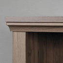 Sauder Miscellaneous Storage 3-Shelf Bookcase/ Book shelf, Salt Oak finish by CozyNest Decor
