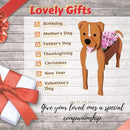 Staffordshire Bull Dog Planter Plant Pots,Cute Garden Dog Flower Planter,Dog Planters Birthday Gifts for Women,Office,Indoor/Outdoor Decor（9.45in*5.79 * 13.39in） by GreenHaven Gardens