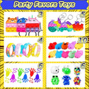 123 PCS Party Favors for Kids, Fidget Toys Bulk, Birthday Gifts Toys, Stocking Stuffers, Prize Treasure Box Toys for Classroom, Goodie Bags Stuffers, Pinata Filler, Carnival Prizes for Boys Girls 4-10 by TinyTreasures Baby Boutique