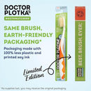 MOUTHWATCHERS Soft Flossing Manual Toothbrush for Adults, 2 Pack, Orange, Ultra Clean, Good for Sensitive Teeth and Gums, by Dr. Plotka's by CozyNest Decor