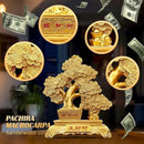 Top Resin Money Tree, Artificial Bonsai Tree - Feng Shui Decor & Gifts for Home, Feng Shui Statue, Chinese New Year Decoration, Chinese Decor & Gifts