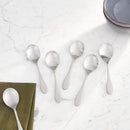 KNORK Bouillon Spoon, Set of 6, Matte