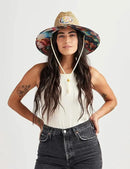 Straw Hat for Men & Women | Lifeguard Hat, Beach Hat & Sun Hat | UPF 50+ Wide Brim for Sun Protection | One Size | Hemlock by GreenHaven Gardens