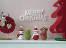 Wizardi Amigurumi DIY Crochet Kit - Santa, Reindeer, Christmas Tree and Snowman F07N8-M117 by TinyTreasures Baby Boutique