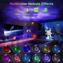 Astronaut Galaxy Projector for Bedroom, Star Projector Galaxy Light with App & Remote Control, White Noises, Bluetooth Speaker, Rocket Night Light for Kids, Ceiling, Gifts, Room Decor by TinyTreasures Baby Boutique