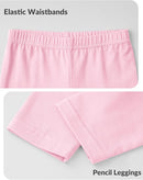 Witwot 5 Pack Toddler Leggings Baby Girl Cotton Pants Toddler Girls Clothes Size 18M-5T by TinyTreasures Baby Boutique