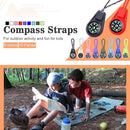 Mini Compass for Kids Compass Keychain，Button Compass Bulk kit，Paracord Hiking Survival Small Compasses，Kids Scout Compass. by TinyTreasures Baby Boutique