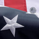 American Flag 10x15 Ft, Outdoor Premium US Flags, Heavy Duty Durable, 420D Oxford Nylon, Embroidered Stars, Brass Grommets by GreenHaven Gardens