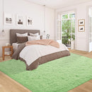 5x7 Area Rug for Living Room: Fluffy Shag Soft Washable Rugs Fuzzy Plush Indoor Carpet for Bedroom Nursery Playroom Dorm Kids Girls Boys Room (Sage Green, 5'x7') by TinyTreasures Baby Boutique