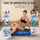 EILISON FitMax 3D XL Vibration Plate Exercise Machine - Whole Body Workout Vibration Platform w/Loop Bands - Lymphatic Drainage Machine for Weight Loss, Shaping, Wellness, Recovery by CozyNest Decor