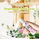 Clean-n-Fresh Toilet Spray, Wild Peony Scent, Bathroom Odor Eliminator & Air Freshener For Room, Trash Cans, Shoes, Fabrics, 3.4 Fl Oz(2 Pack) by CozyNest Decor