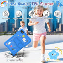 Kids Tablet 10 inch, Android 15 Tablets for Kid, Parental Control, Pre-Installed Kiddos Software & Kids Space, Includes Case & Stylus Pen, 12GB RAM 64GB ROM, 2TB Expand, HD IPS Screen(Blue) by TinyTreasures Baby Boutique