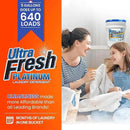 Ultra Fresh Liquid Laundry Detergent Washing Soap, 6X Platinum, Fragrance Free and Dye Free, 5 Gallon - Fabric Odor Remover to Wash Clothes and Sheets by CozyNest Decor