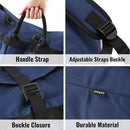 Laundry Bag Backpack, 125L Extra Large Travel Laundry Bags with Shoulder Straps, Adjustable & Extendable Design, Laundry Hamper Bag with 3 Pockets for Laundromat, College, Travel, Camping by TinyTreasures Baby Boutique
