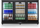 COTLIN 12.45 Cu.Ft Back Bar Beverage Cooler with Low-E Glass Auto Defrost – 3 Door Commercial Under Counter Fridge for Beer, Soda, Wine– Triple Fan Cooling, ETL NSF Approved by CozyNest Decor