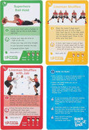 Shuffle Up American Football Card Game – Kids Outdoor Garden Games with 70+ Fun & Active Fitness Workout Cards, American Football Gifts for Boys & Girls, Fun Family Games by TinyTreasures Baby Boutique