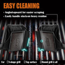 GRILLART Bristle Free Grill Brush Kit, Reinforced Outdoor Grill Brushes, Safe Cleaning Tools with Replaceable Heads, Grill Scraper BBQ Accessories, Men/Dad Gifts by GreenHaven Gardens