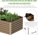 6x3x2 ft Raised Garden Bed, Large Metal Planter Raised Beds, Planters for Outdoor Plants for Vegetables, Flowers, Herbs, Fruits, and Succulents.(2 Pcs) by CozyNest Decor