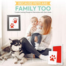 Clean Touch Ink Pad for Baby Handprints and Footprints – Inkless Infant Hand & Foot Stamp – Safe for Babies, Doesn’t Touch Skin – Perfect Family Memory or Gift – Red Print Kit by Tiny Gifts by TinyTreasures Baby Boutique