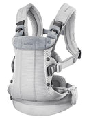 BabyBjörn Baby Carrier Harmony, Silver, 3D Mesh | 3-in-1 Ergonomic Baby Carrier; Newborn, Facing-In, Outward-Facing, and Back Carrying Positions Supported (7-40 lbs), Newborn to Toddler by TinyTreasures Baby Boutique