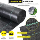 Driveway Fabric, 3x300 ft Road Fabric Commercial Weed Barrier Fabric, Landscape Fabric Heavy Duty 4OZ French Drain Fabric for Erosion Control,Landscape Fabric,Weed Barrier,Construction Projects by GreenHaven Gardens