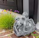 Real Octopus Sculpture Gutter Downspout Extender,Garden Statue Ornament,Decor Downspout Diverter,Perfect Rain Diverter for 3"x4" Downspouts, Eco-Friendly Resin,Perfect Outdoor Decor Gift by GreenHaven Gardens