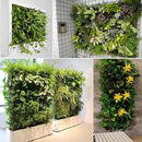 Ogrmar 64 Pockets Vertical Wall Garden Planter Plant Grow Bag for Flower Vegetable for Indoor/Outdoor (64 Pockets, Black) by CozyNest Decor