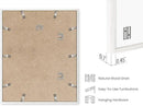 HAUS AND HUES 16x20 White Picture Frame - 16x20 White Frame 16x20, Wooden Picture Frames, White 16x20 Picture Frame White, 16x20 Inch Frame, White Photo Frame (White Oak Frame) by CozyNest Decor