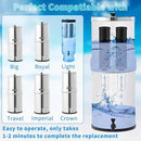 2 Pack Black Filters, Water Filter Replacement for Berkey BB9-2, Compatible with Berkey Gravity Water Filter Systems by CozyNest Decor