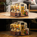 Rolife DIY Miniature Cozy Kitchen House Kit for Adults to Build, Tiny House Making Kit with Furnitures, Halloween/Christmas Decorations/Gifts for Family and Friends (Cozy Kitchen) by TinyTreasures Baby Boutique
