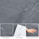 Baby Play Mat for Floor,1.3" Thick Elasti-Foam 50"×74" Playpen Mat for Tummy Time,Water Repellent Soft Coral Velvet for Toddler,Infant,Kids,Non-Slip Backing Safe for Crawling(Dark Grey) by TinyTreasures Baby Boutique