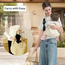 Baby Sling Carrier, Toddler Carrier Sling with Double Safety Buckle and Adjustable Shoulder Strap(7-30lbs), Baby Carriers One Size Fits All, Beige by TinyTreasures Baby Boutique