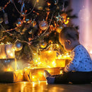 Quntis 328ft 500 LED Christmas String Lights, Waterproof Outdoor/Indoor Fairy Lights 8 Modes Plug in, Warm White Clear Wire for Home Bedroom Wedding Party Holiday Garden Tree Decorations Lighting by GreenHaven Gardens