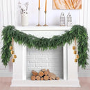 Hananona 6 FT Artificial Cedar Garlands, Real Touch Winter Cedar Cypress Garland, Green Artificial Greenery Pine Garland for Table, Mantle, Wall, Indoor, Outdoor Christmas Decorations (1, 6 FT) by CozyNest Decor