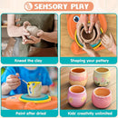 Pottery Wheel for Kids - Complete Pottery Painting Kit Art Supplies Arts and Crafts for Girls Boy Kids Toy, Birthday Halloween Christmas Gift for Kids Ages 6 7 8 9 10 11 12+, (Dog) by TinyTreasures Baby Boutique